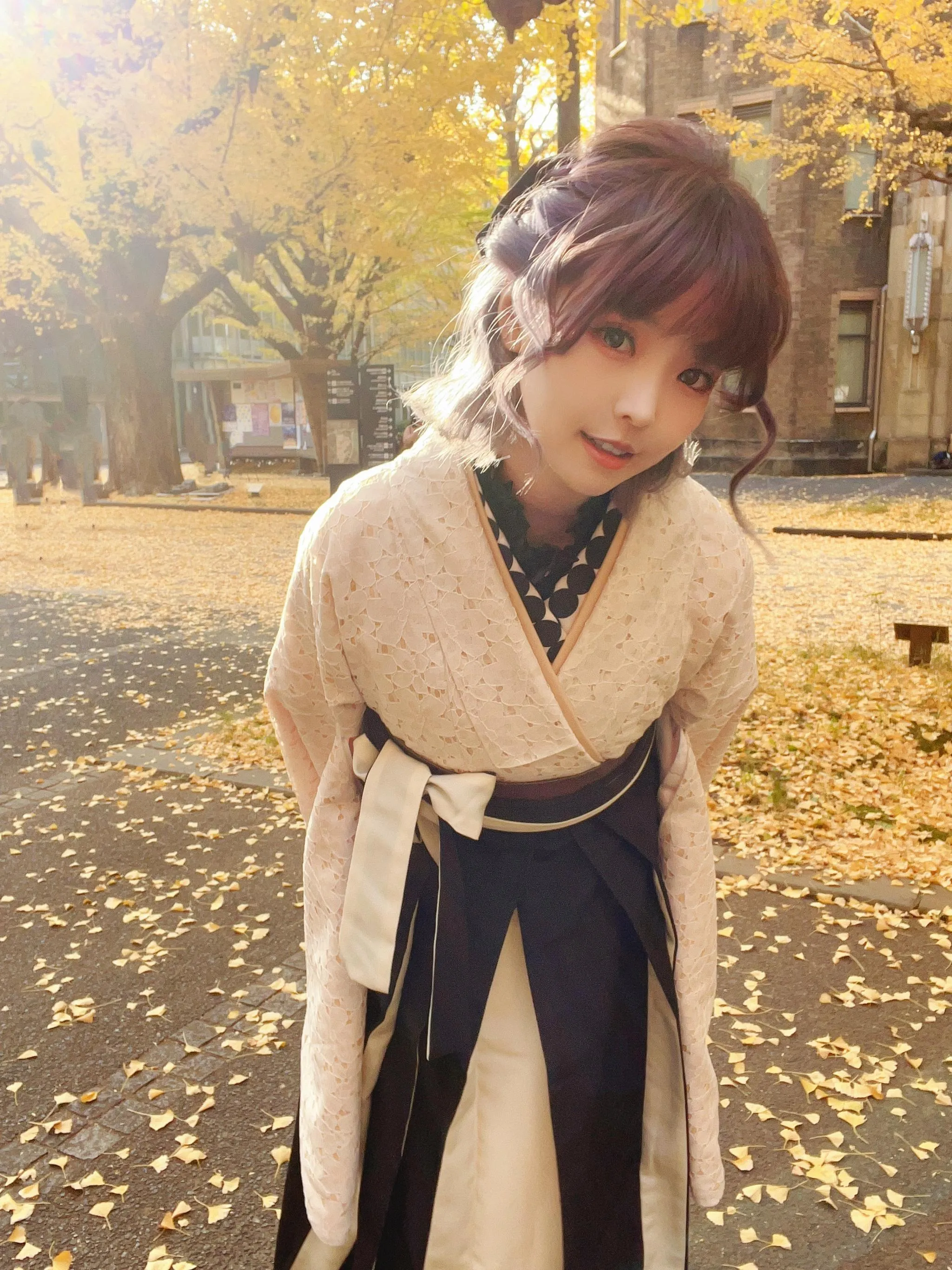 ElyEE子 – NO.130 23年11月订阅-Ginkgo Hakama [38P]插图7